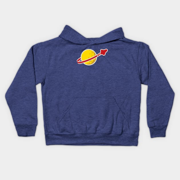 Classic Space Kids Hoodie by Davidhedgehog